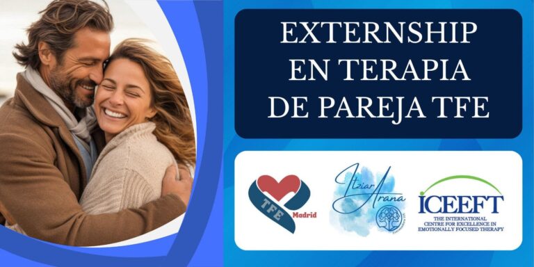 Banner del primer modulo de formacion en terapia focalizada en las emociones para parejas externship efct